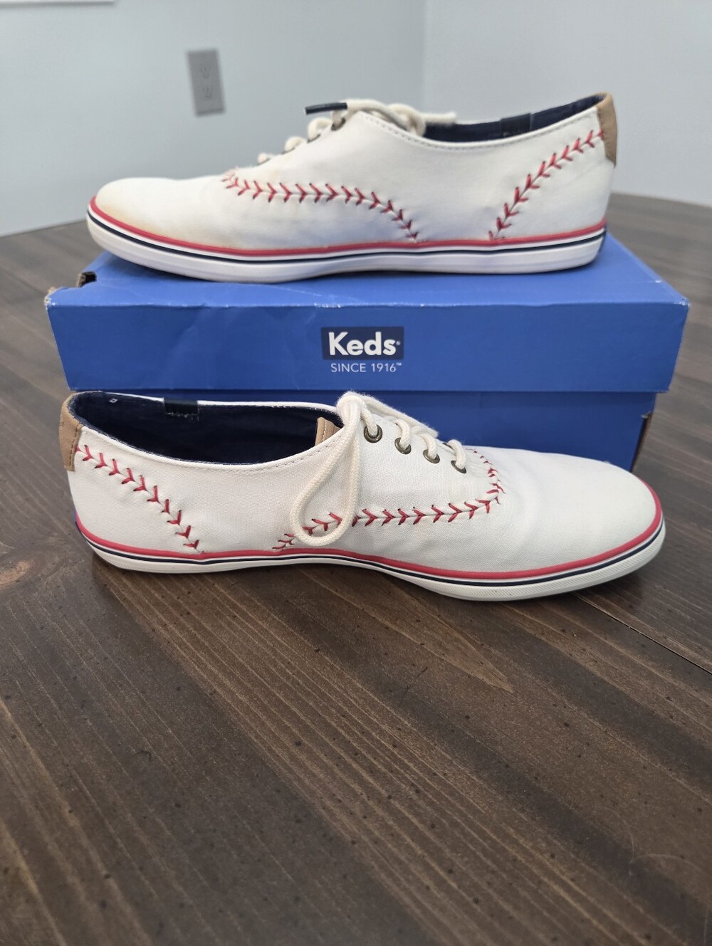 Custom Detroit Tigers Baseball Keds // 9.5